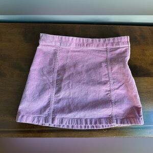 Crewcuts Pink Girls side zip Skirt